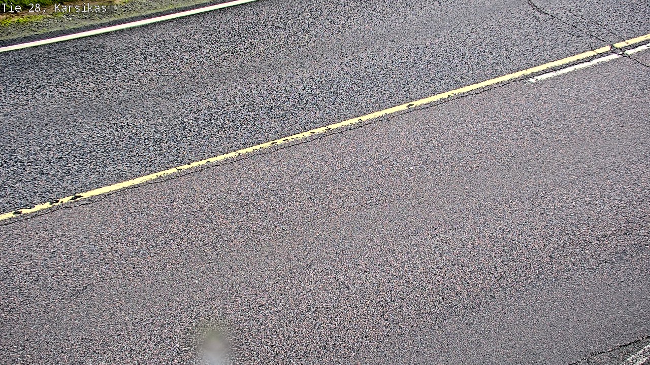 Weather Camera Image Road 28 Haapavesi, Karsikas, Haapavesi, Pohjois-Pohjanmaa