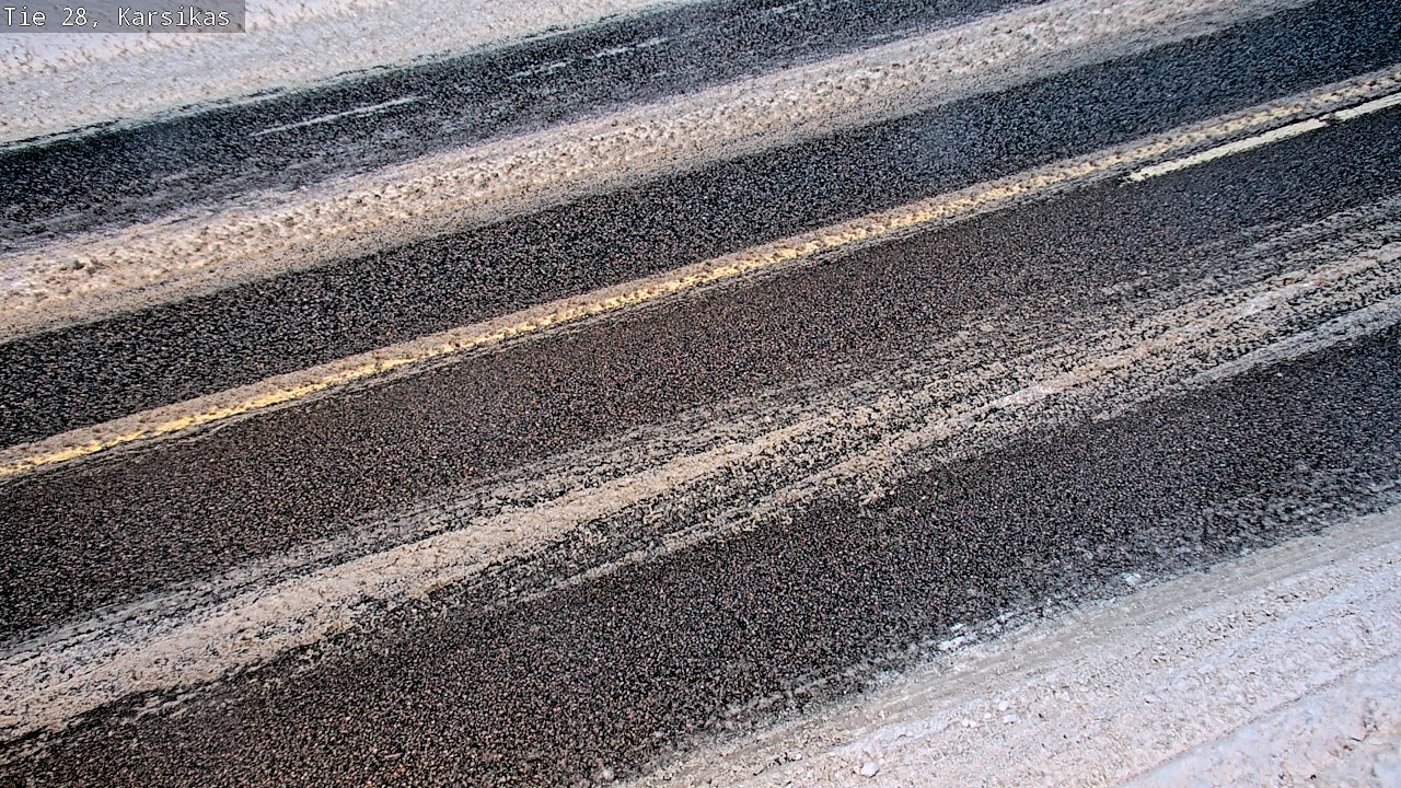 Weather Camera Image Road 28 Haapavesi, Karsikas, Haapavesi, Pohjois-Pohjanmaa