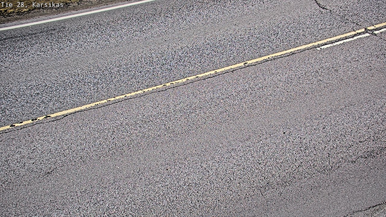 Weather Camera Image Väg 28 Haapavesi, Karsikas, Haapavesi, Pohjois-Pohjanmaa