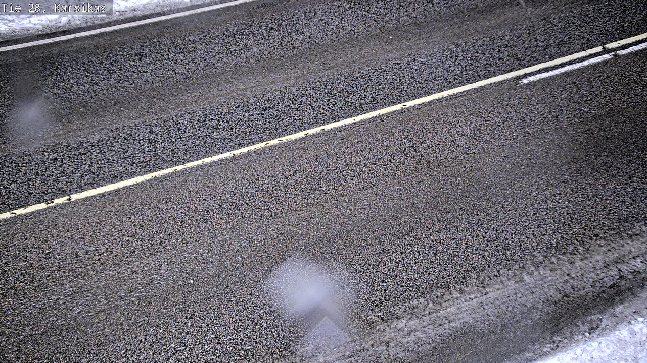 Weather Camera Image Road 28 Haapavesi, Karsikas, Haapavesi, Pohjois-Pohjanmaa