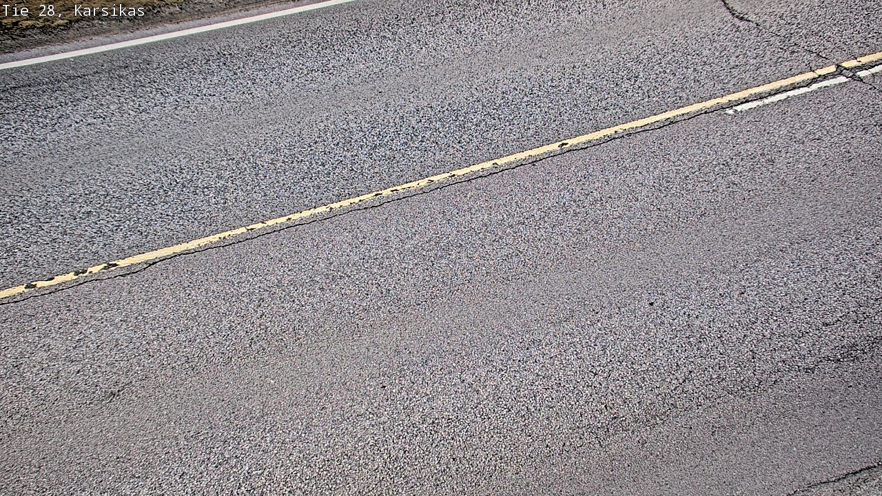 Weather Camera Image Väg 28 Haapavesi, Karsikas, Haapavesi, Pohjois-Pohjanmaa