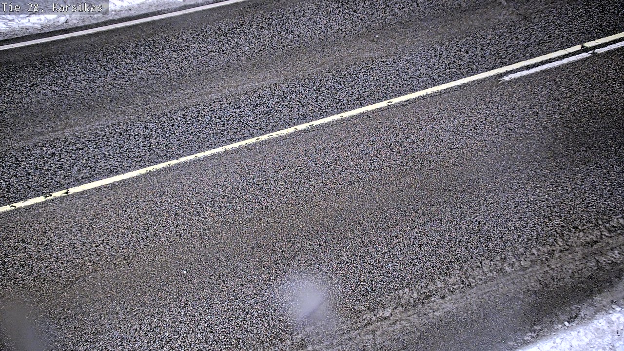 Weather Camera Image Road 28 Haapavesi, Karsikas, Haapavesi, Pohjois-Pohjanmaa