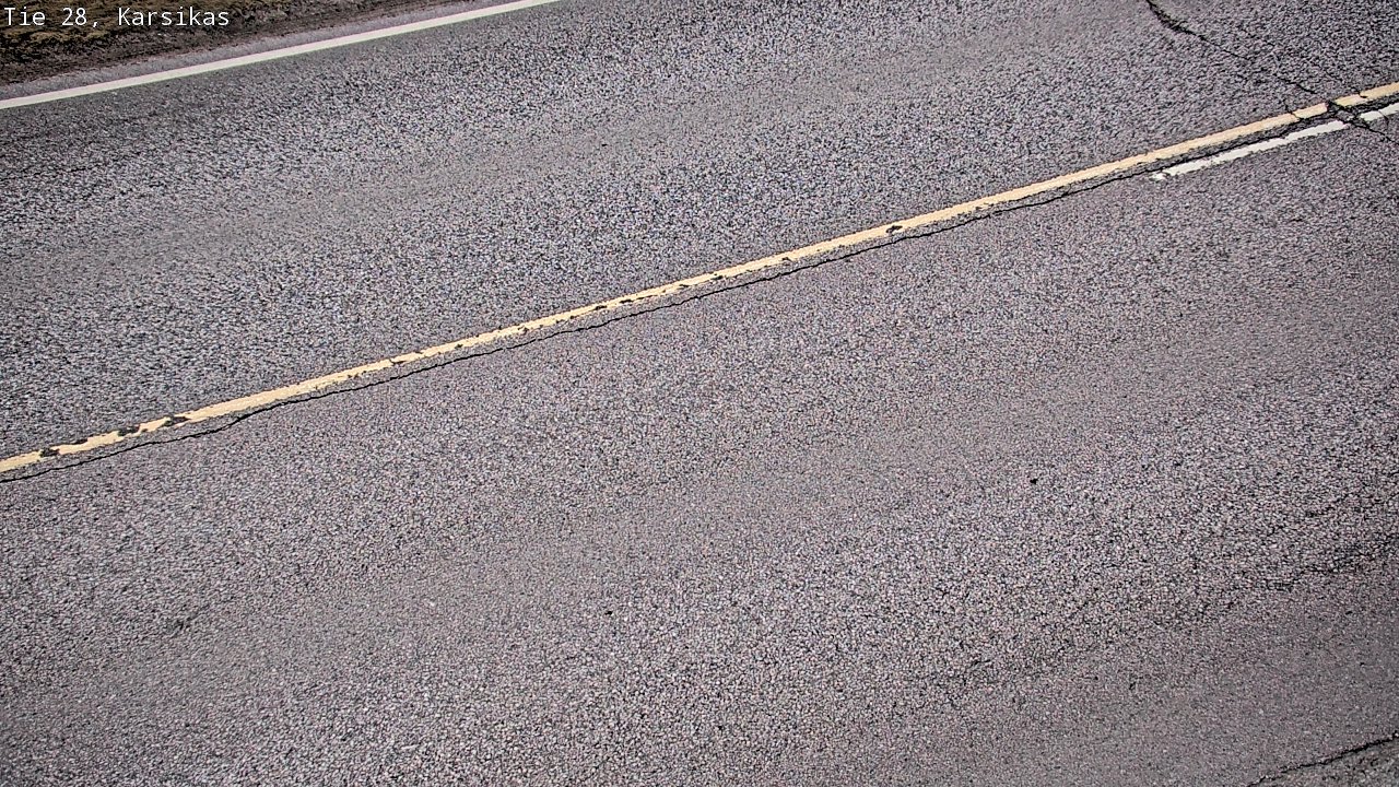 Weather Camera Image Väg 28 Haapavesi, Karsikas, Haapavesi, Pohjois-Pohjanmaa