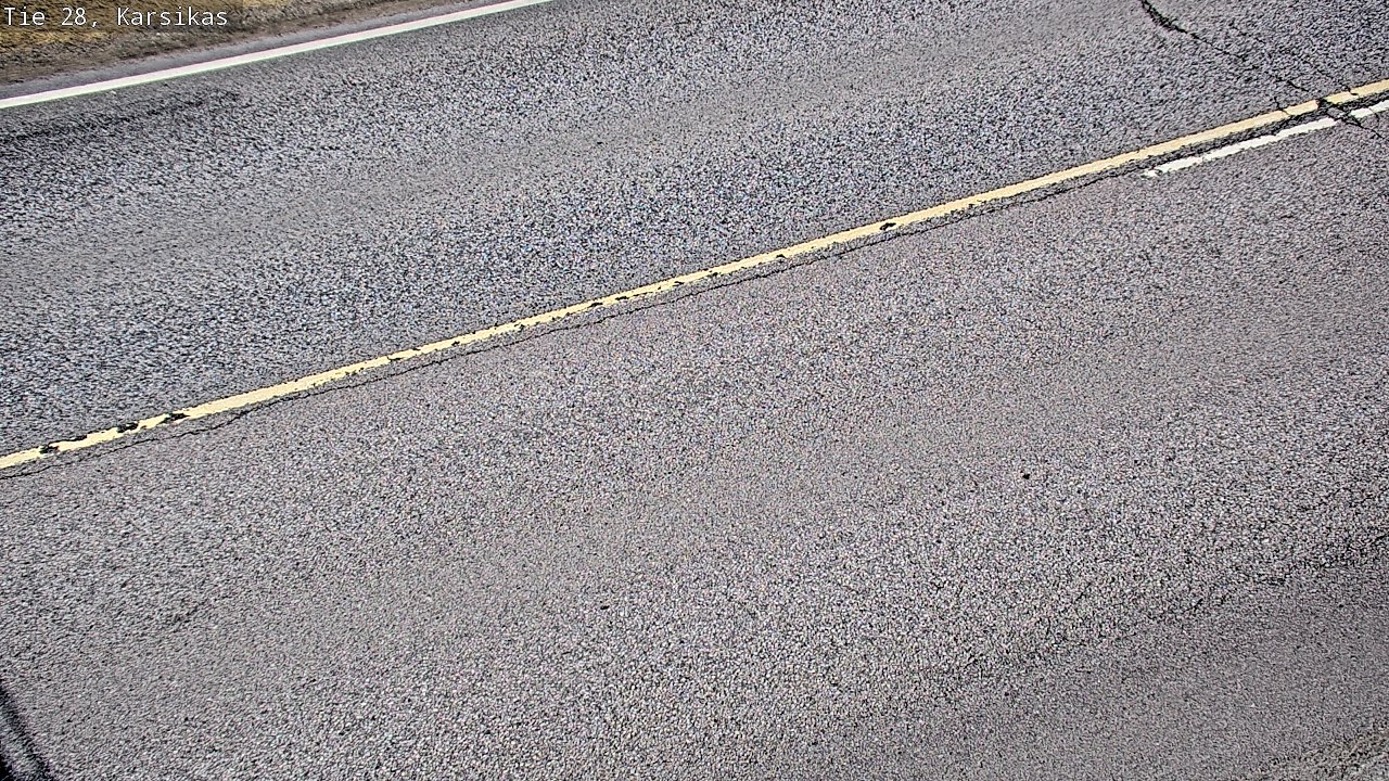 Weather Camera Image Väg 28 Haapavesi, Karsikas, Haapavesi, Pohjois-Pohjanmaa