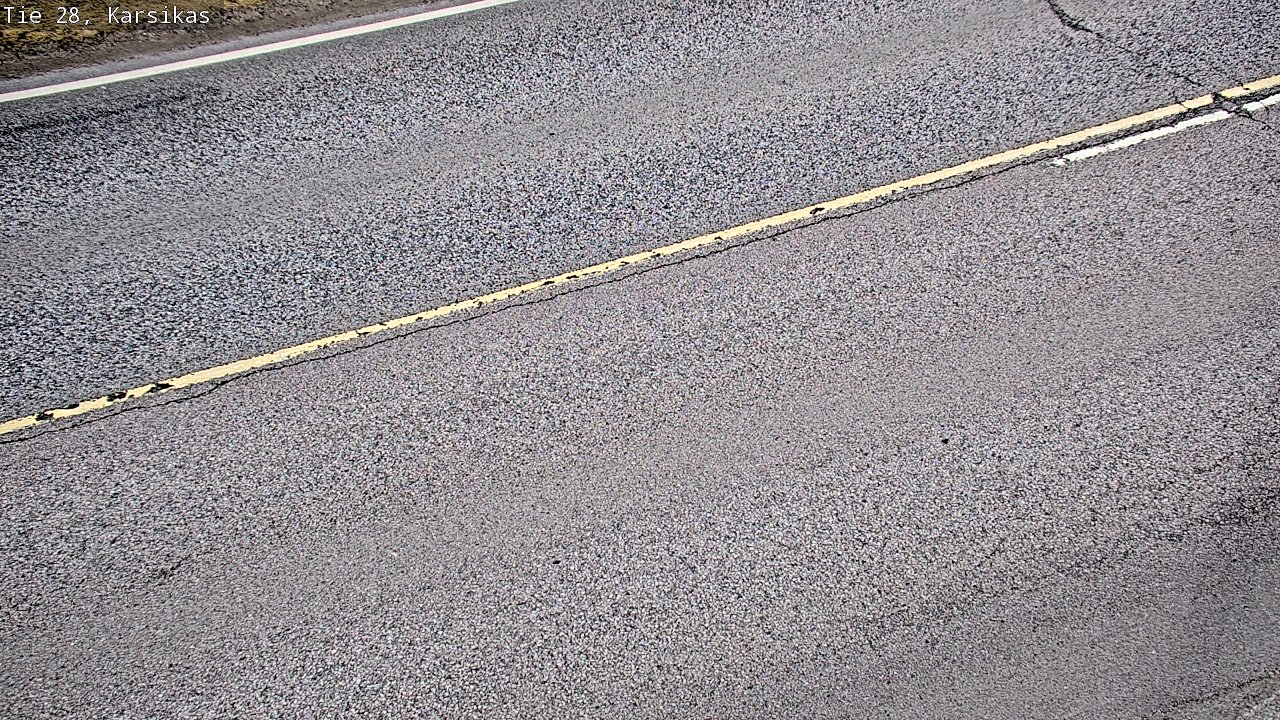 Weather Camera Image Väg 28 Haapavesi, Karsikas, Haapavesi, Pohjois-Pohjanmaa