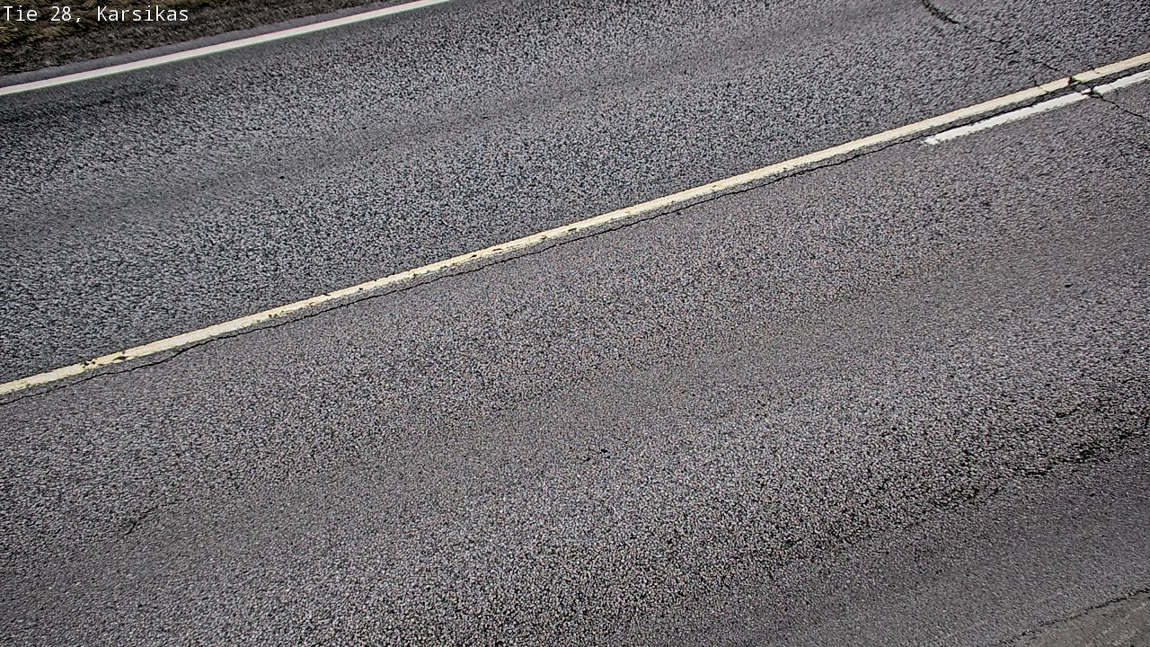 Weather Camera Image Väg 28 Haapavesi, Karsikas, Haapavesi, Pohjois-Pohjanmaa