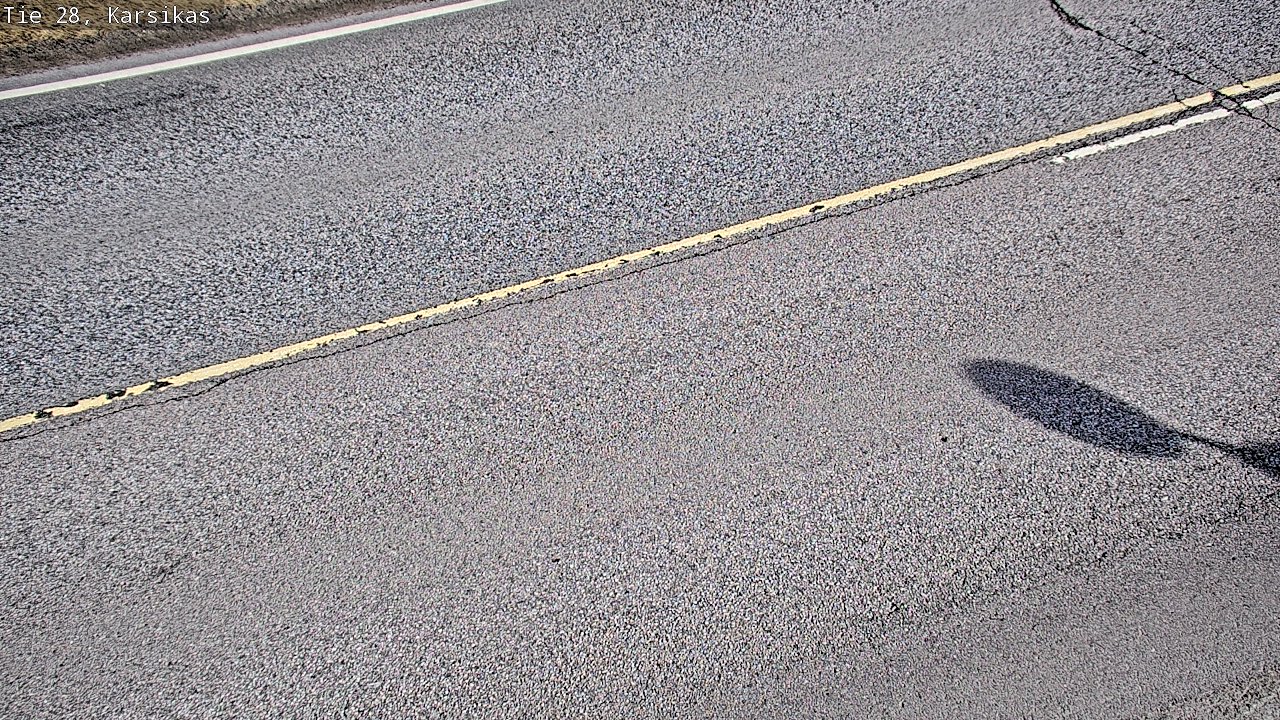 Weather Camera Image Väg 28 Haapavesi, Karsikas, Haapavesi, Pohjois-Pohjanmaa
