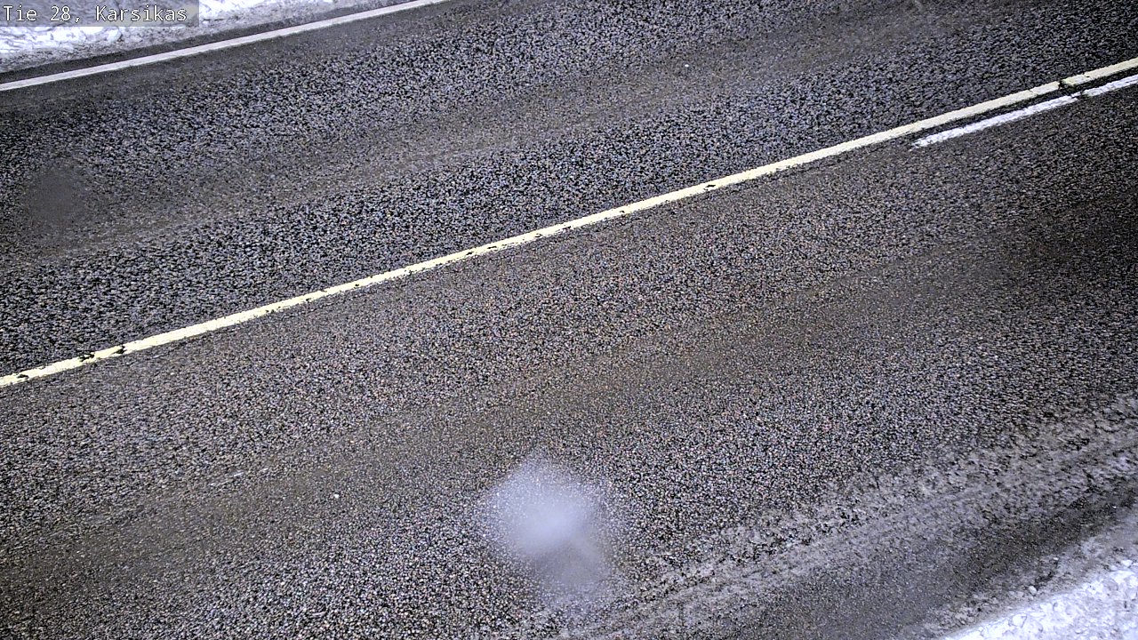 Weather Camera Image Road 28 Haapavesi, Karsikas, Haapavesi, Pohjois-Pohjanmaa