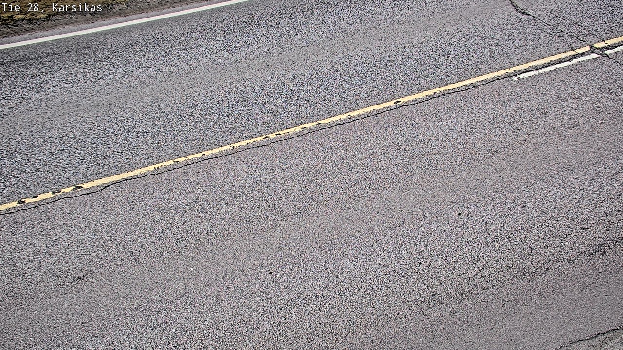 Weather Camera Image Väg 28 Haapavesi, Karsikas, Haapavesi, Pohjois-Pohjanmaa