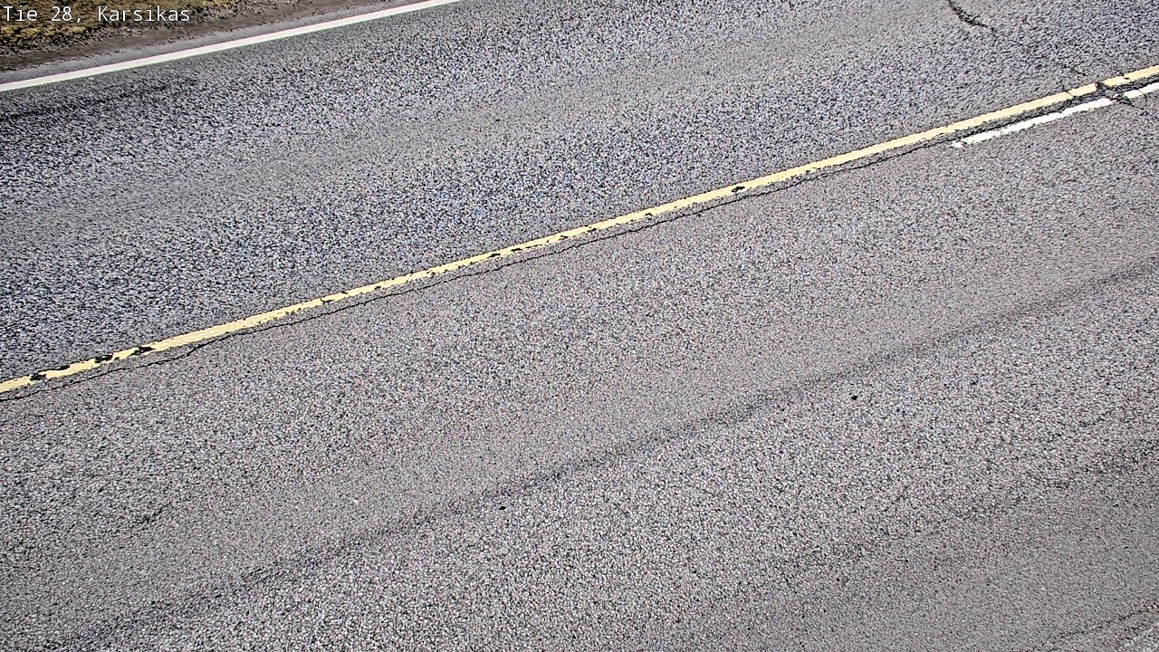 Weather Camera Image Väg 28 Haapavesi, Karsikas, Haapavesi, Pohjois-Pohjanmaa