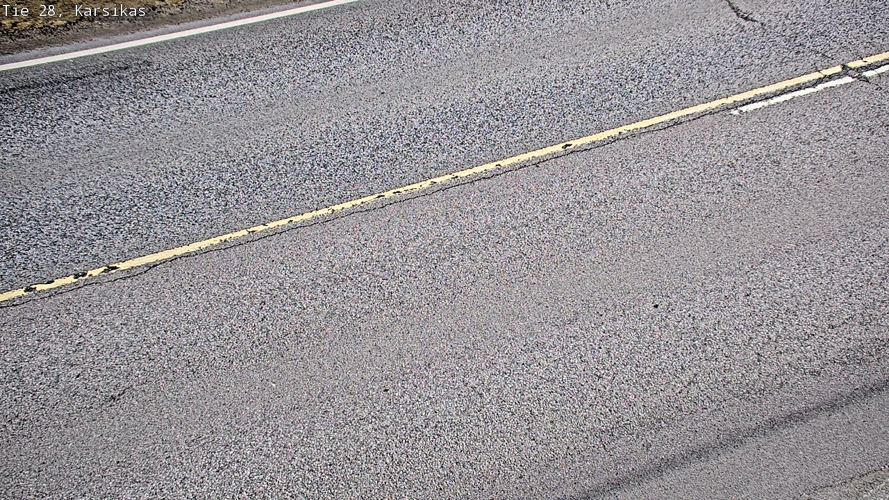 Weather Camera Image Väg 28 Haapavesi, Karsikas, Haapavesi, Pohjois-Pohjanmaa