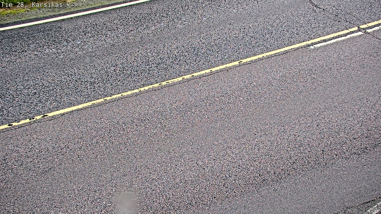 Weather Camera Image Road 28 Haapavesi, Karsikas, Haapavesi, Pohjois-Pohjanmaa