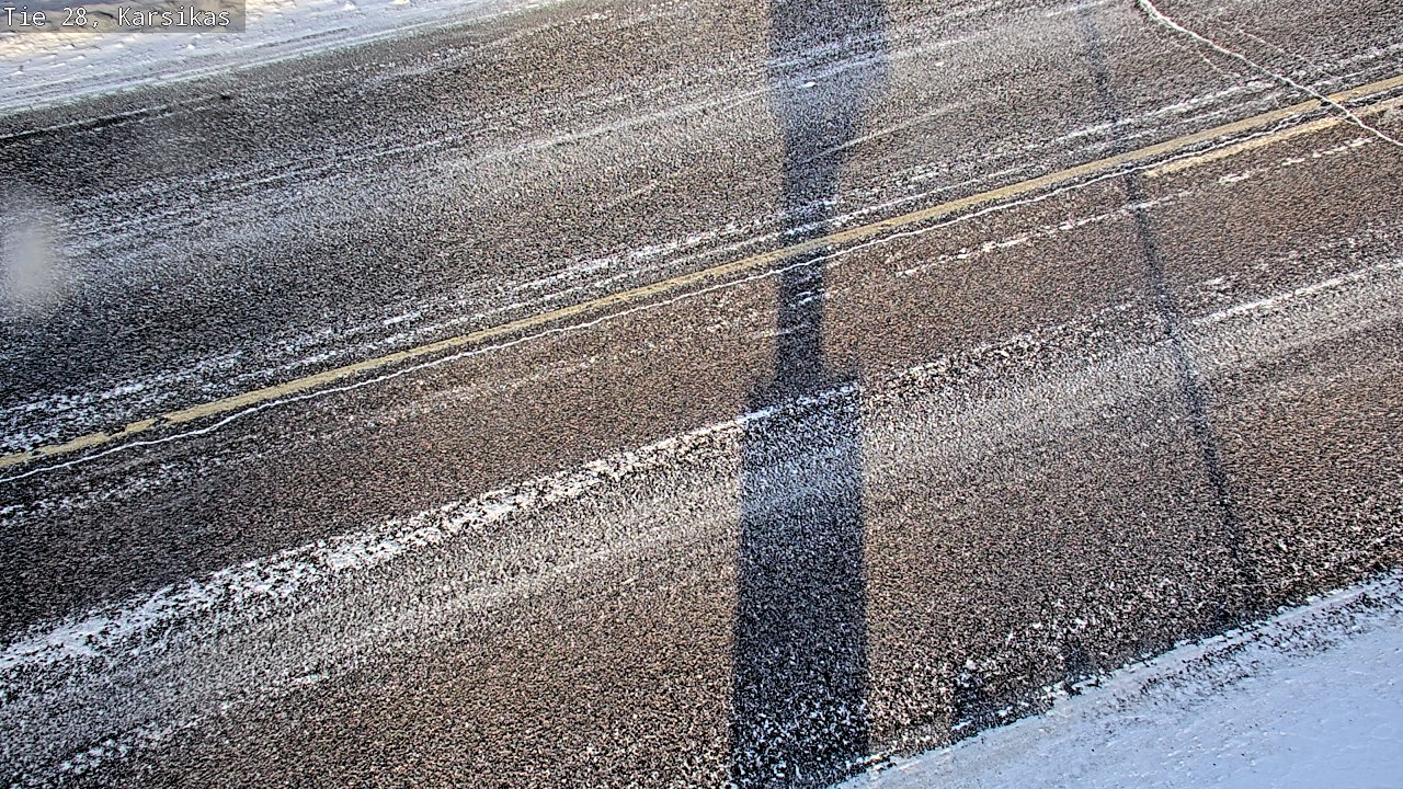 Weather Camera Image Road 28 Haapavesi, Karsikas, Haapavesi, Pohjois-Pohjanmaa