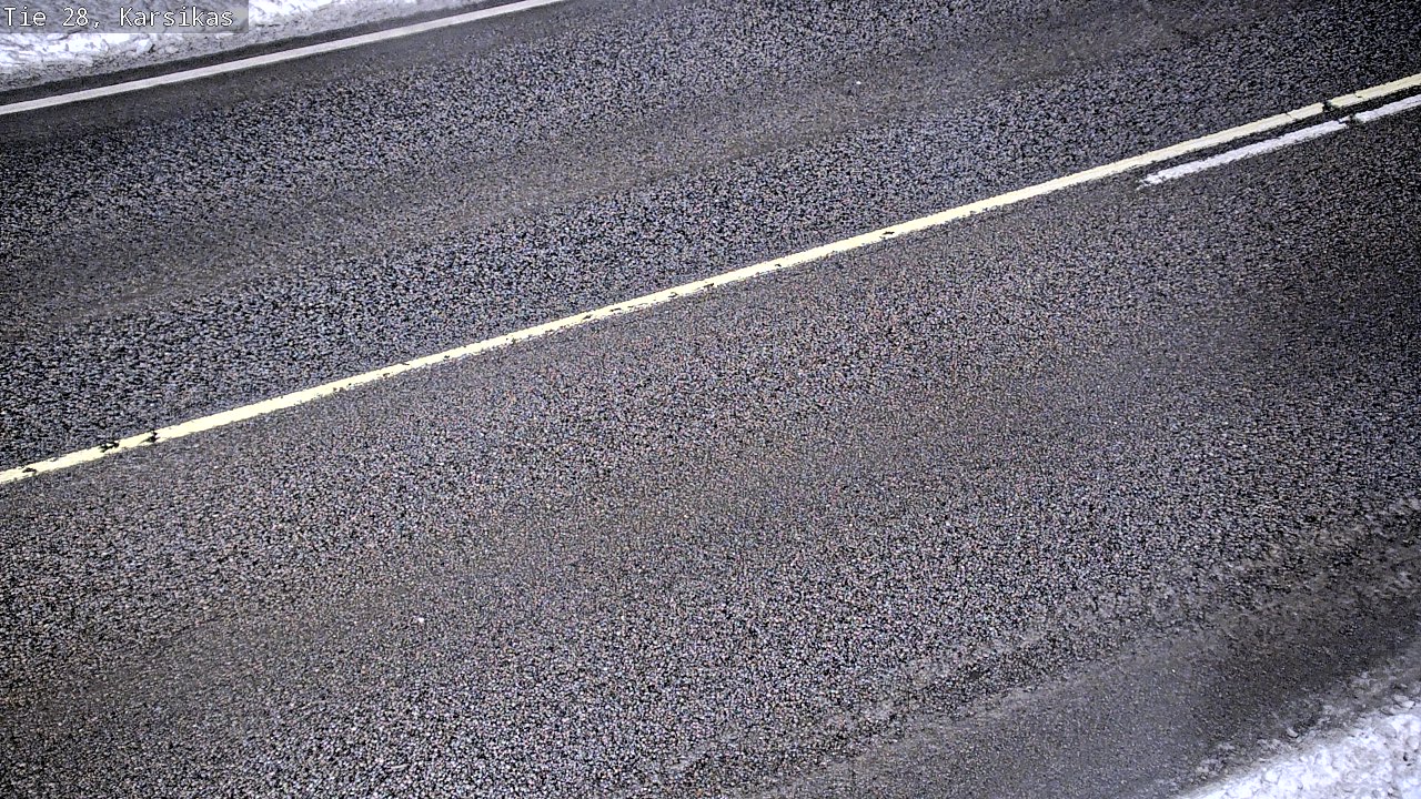 Weather Camera Image Road 28 Haapavesi, Karsikas, Haapavesi, Pohjois-Pohjanmaa