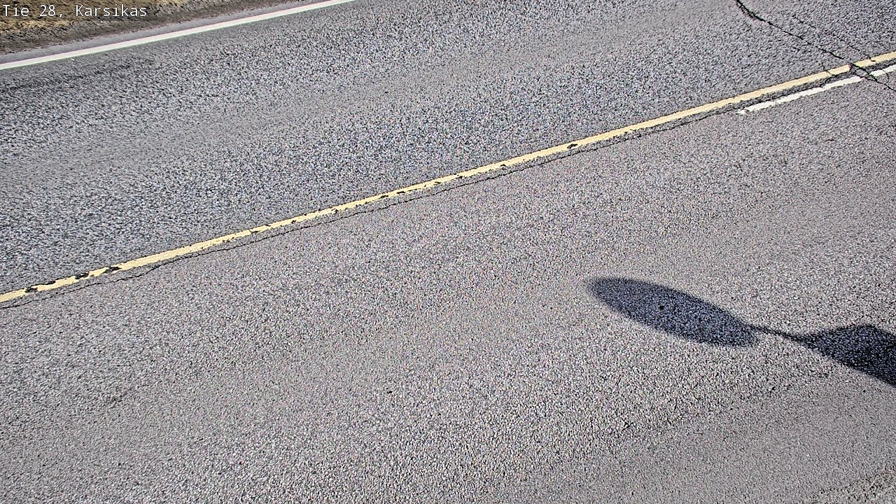 Weather Camera Image Väg 28 Haapavesi, Karsikas, Haapavesi, Pohjois-Pohjanmaa