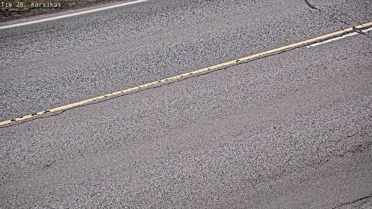 Weather Camera Image Väg 28 Haapavesi, Karsikas, Haapavesi, Pohjois-Pohjanmaa