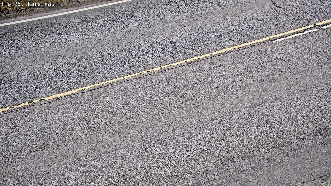 Weather Camera Image Väg 28 Haapavesi, Karsikas, Haapavesi, Pohjois-Pohjanmaa