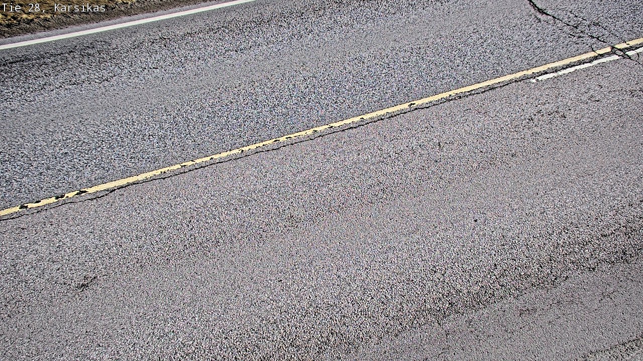 Weather Camera Image Väg 28 Haapavesi, Karsikas, Haapavesi, Pohjois-Pohjanmaa