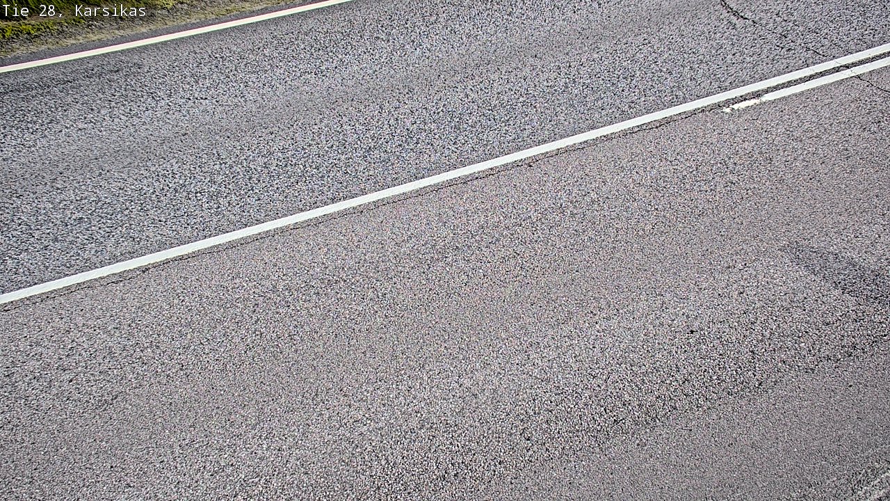 Weather Camera Image Road 28 Haapavesi, Karsikas, Haapavesi, Pohjois-Pohjanmaa