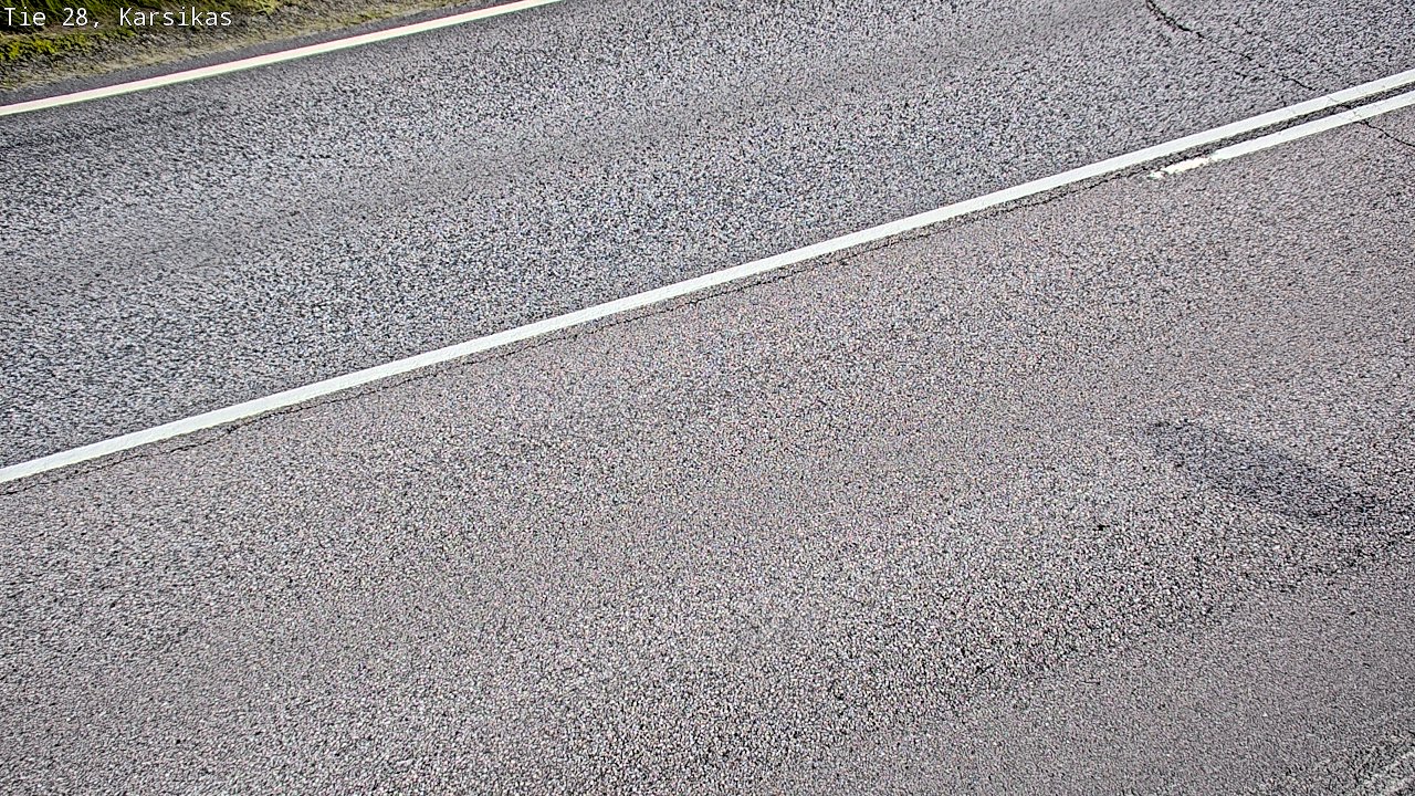 Weather Camera Image Road 28 Haapavesi, Karsikas, Haapavesi, Pohjois-Pohjanmaa