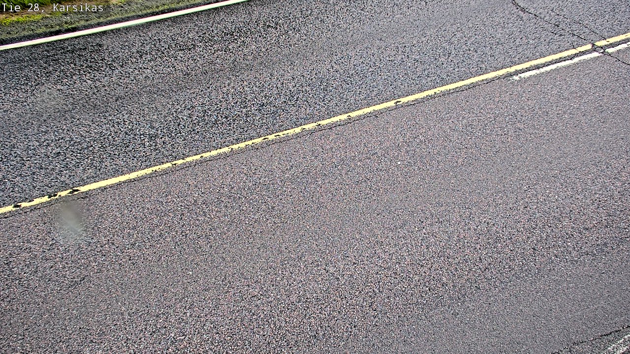 Weather Camera Image Road 28 Haapavesi, Karsikas, Haapavesi, Pohjois-Pohjanmaa