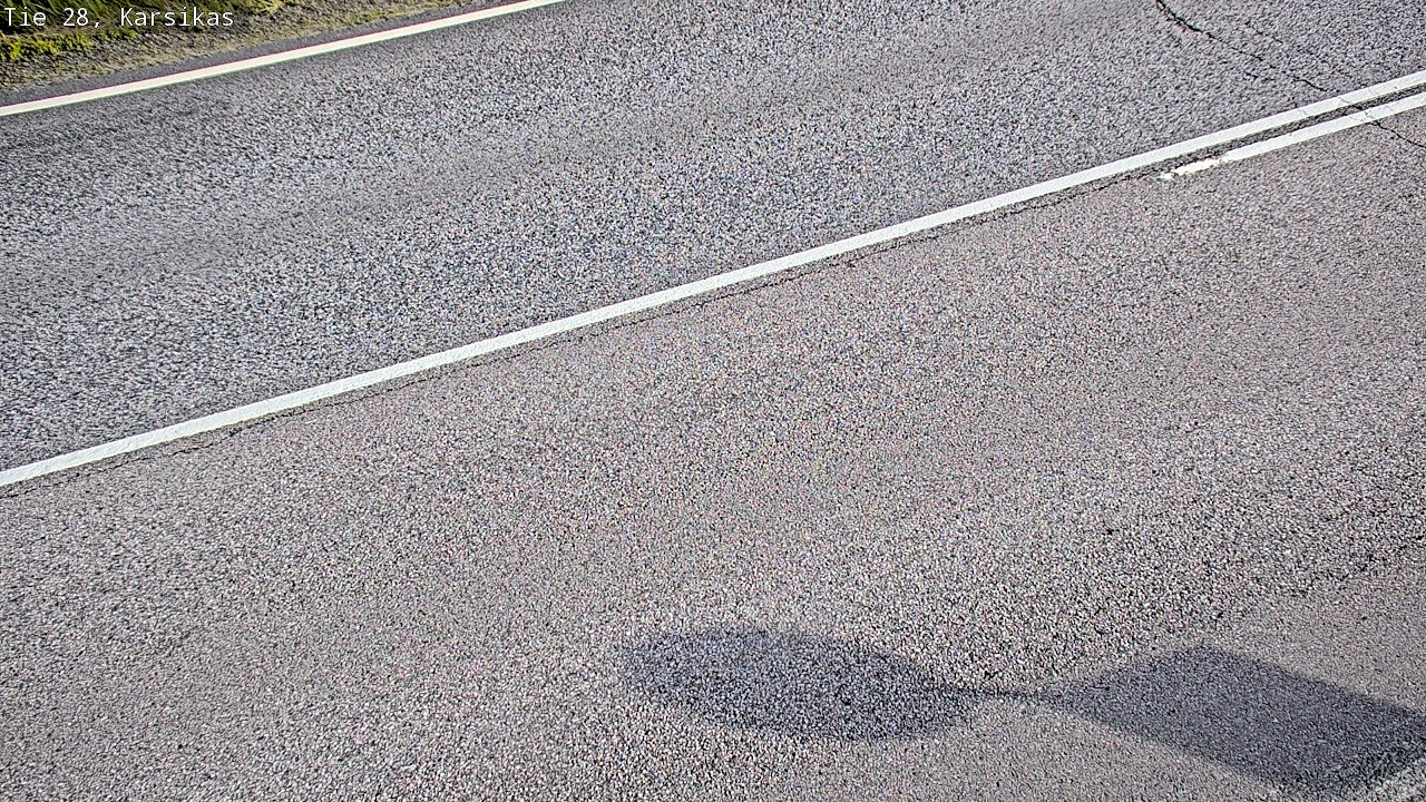 Weather Camera Image Road 28 Haapavesi, Karsikas, Haapavesi, Pohjois-Pohjanmaa