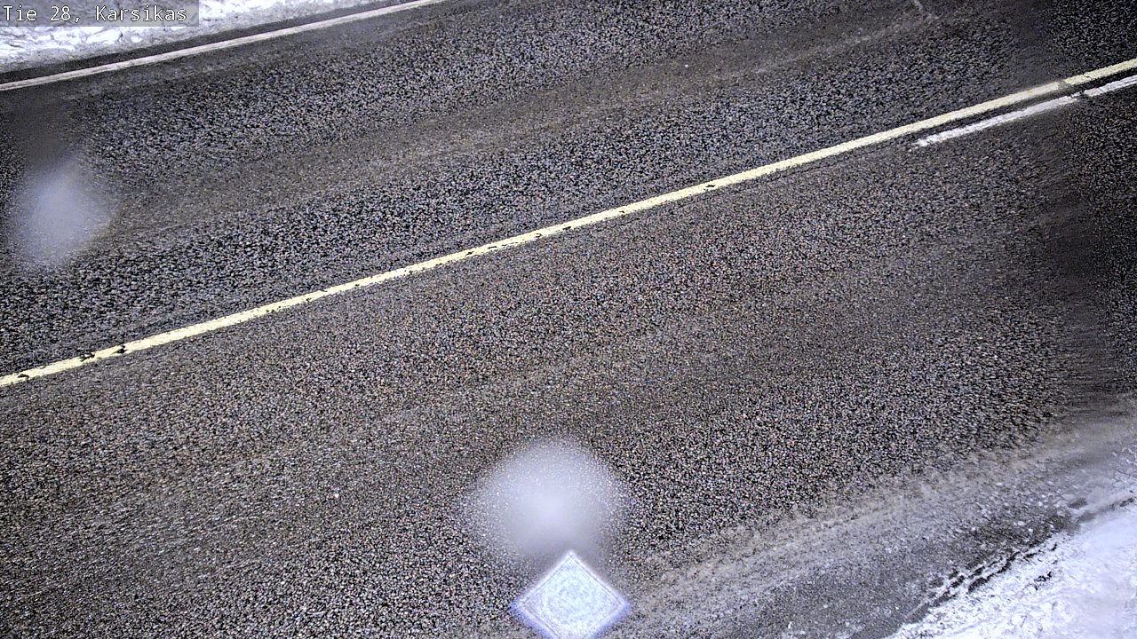 Weather Camera Image Road 28 Haapavesi, Karsikas, Haapavesi, Pohjois-Pohjanmaa