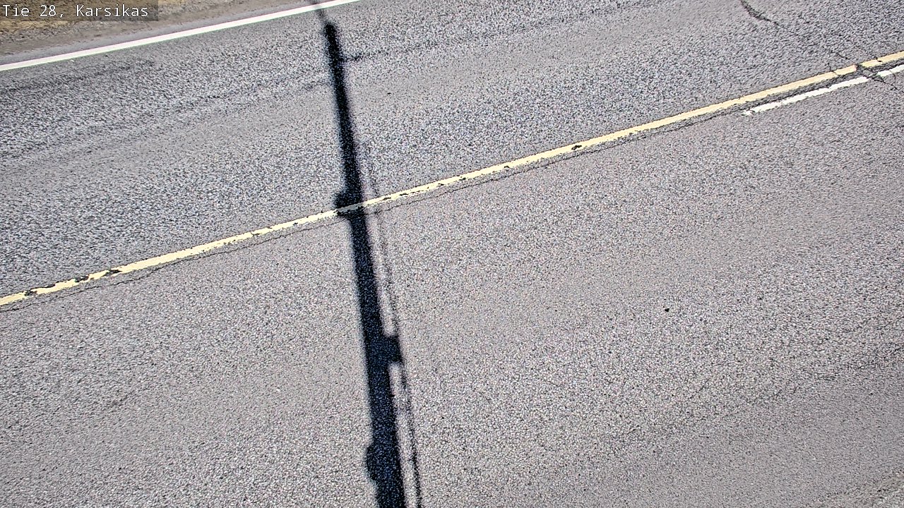 Weather Camera Image Väg 28 Haapavesi, Karsikas, Haapavesi, Pohjois-Pohjanmaa