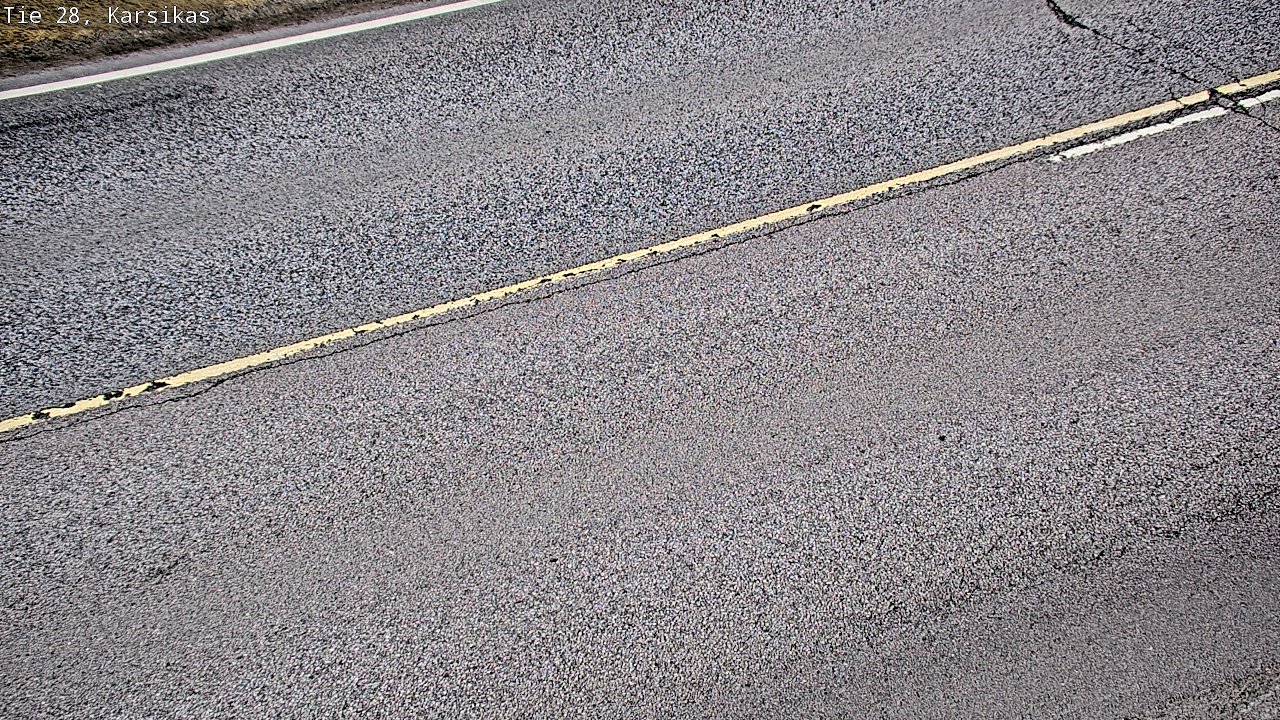 Weather Camera Image Väg 28 Haapavesi, Karsikas, Haapavesi, Pohjois-Pohjanmaa