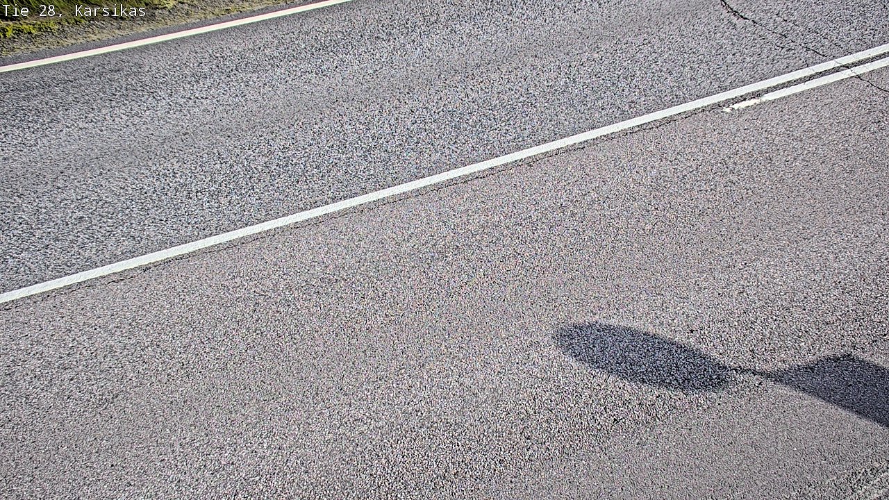 Weather Camera Image Road 28 Haapavesi, Karsikas, Haapavesi, Pohjois-Pohjanmaa