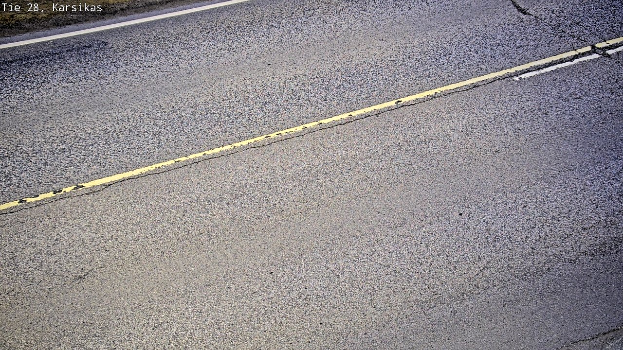 Weather Camera Image Väg 28 Haapavesi, Karsikas, Haapavesi, Pohjois-Pohjanmaa