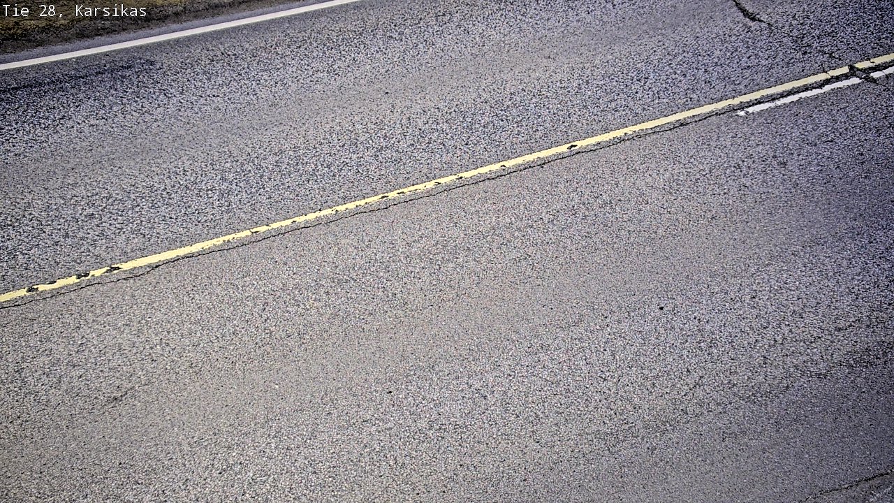 Weather Camera Image Väg 28 Haapavesi, Karsikas, Haapavesi, Pohjois-Pohjanmaa