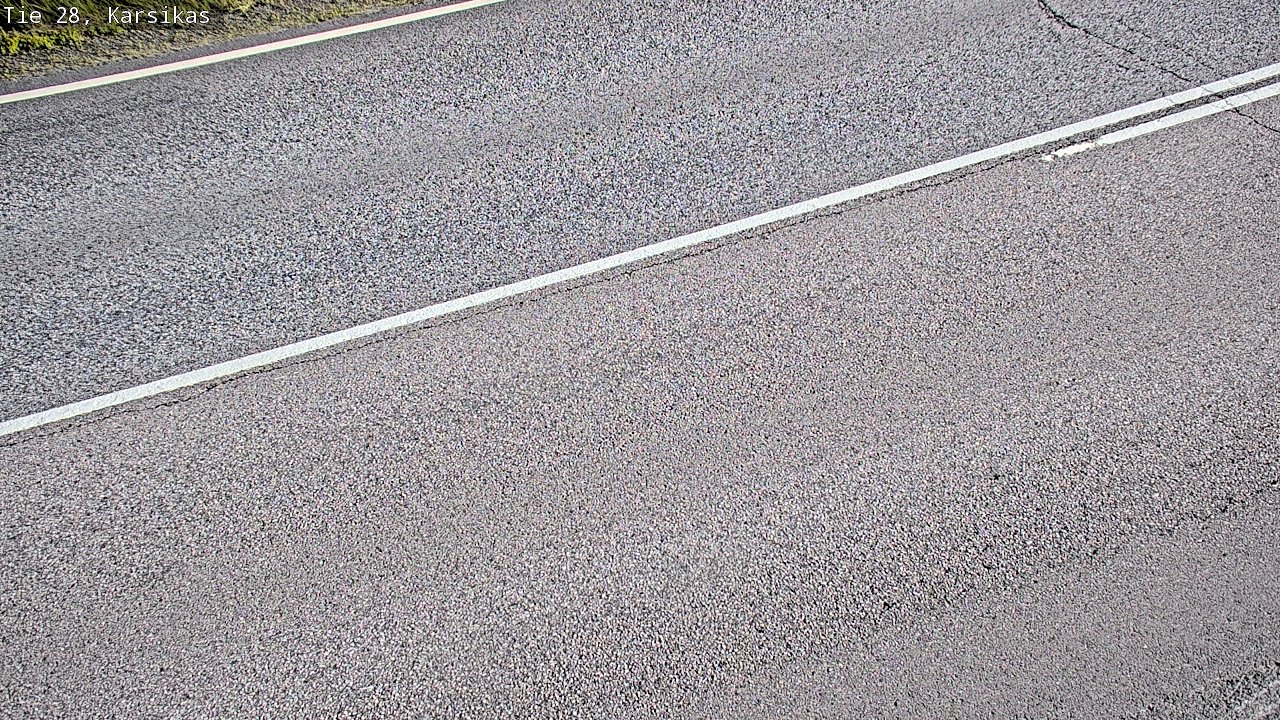 Weather Camera Image Road 28 Haapavesi, Karsikas, Haapavesi, Pohjois-Pohjanmaa