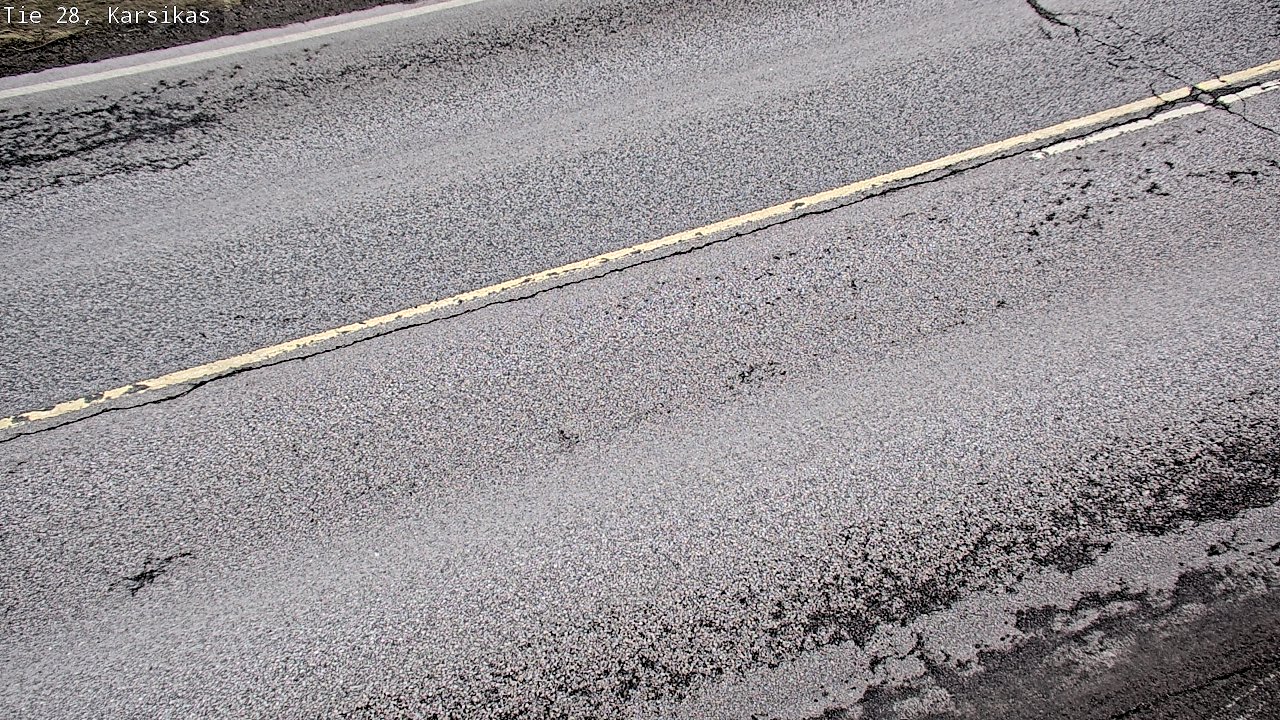 Weather Camera Image Road 28 Haapavesi, Karsikas, Haapavesi, Pohjois-Pohjanmaa