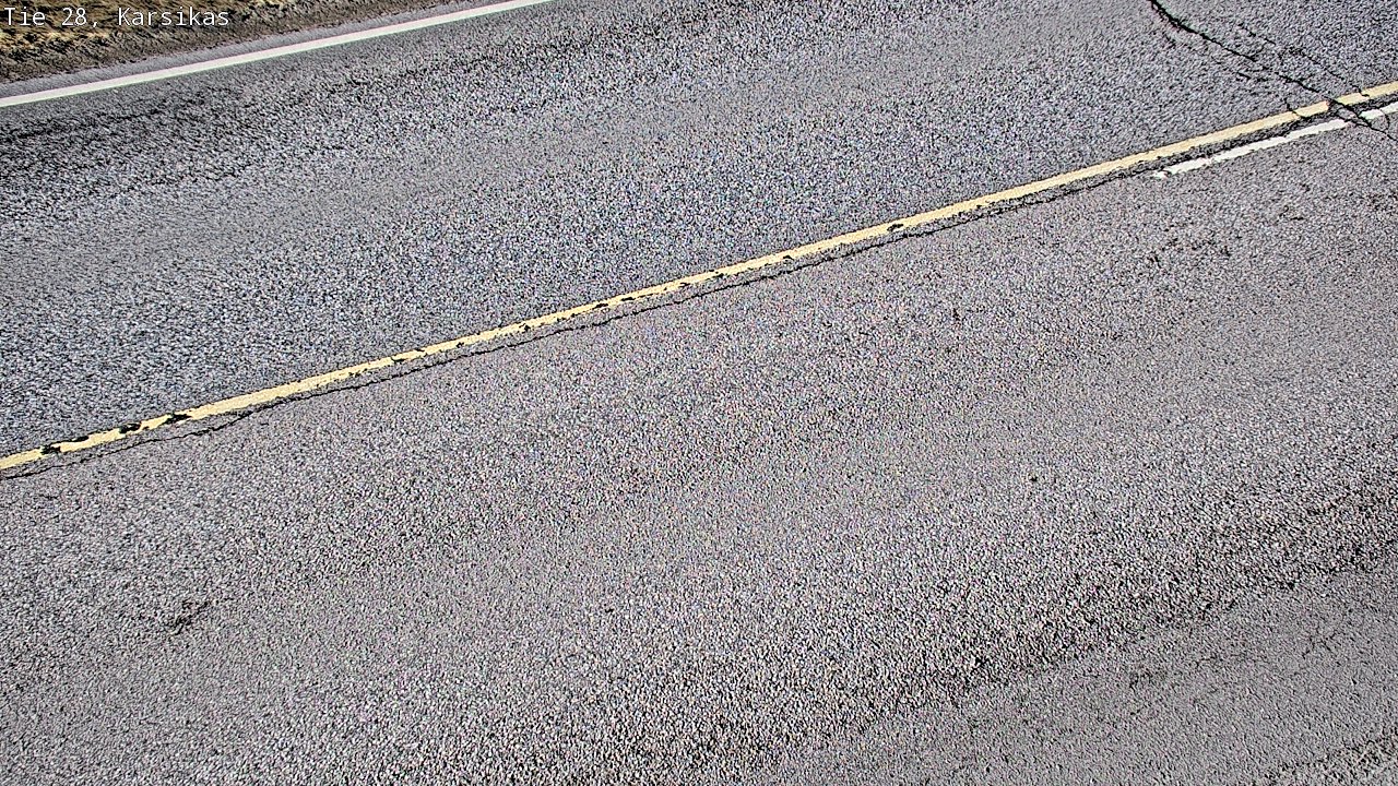 Weather Camera Image Väg 28 Haapavesi, Karsikas, Haapavesi, Pohjois-Pohjanmaa