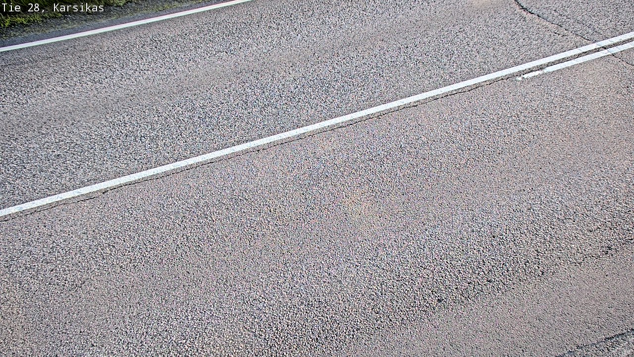 Weather Camera Image Road 28 Haapavesi, Karsikas, Haapavesi, Pohjois-Pohjanmaa