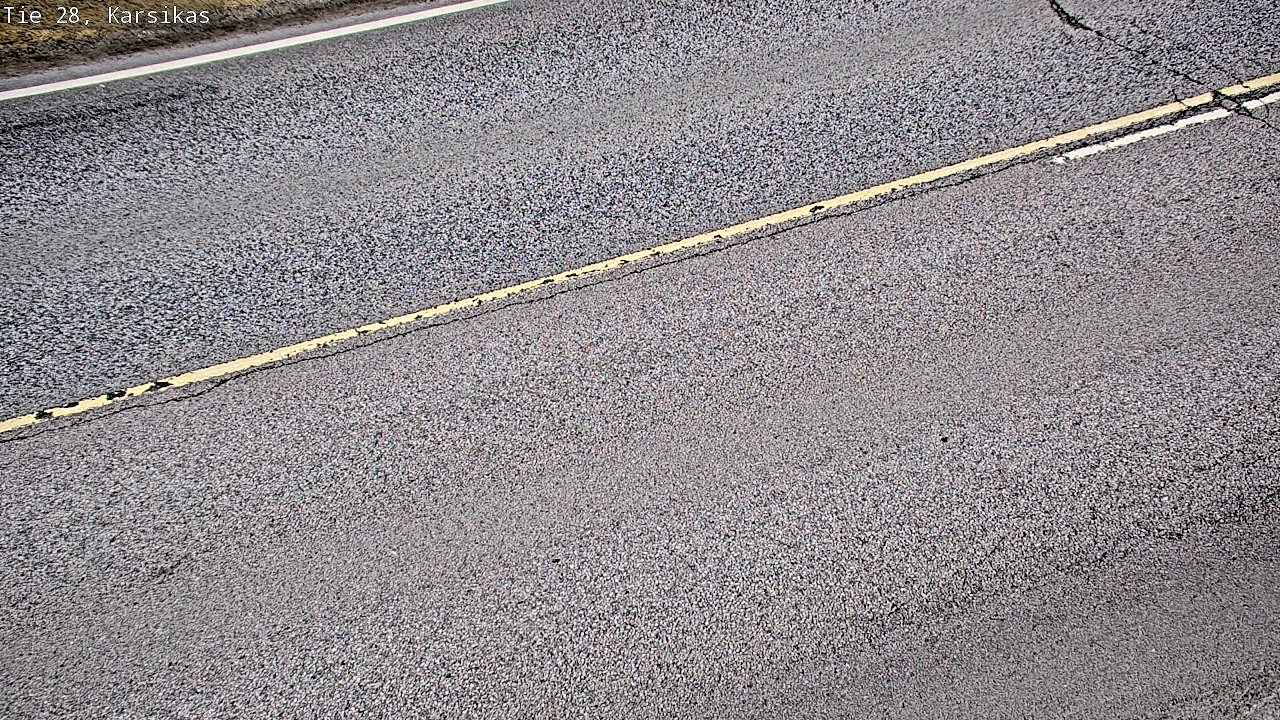 Weather Camera Image Väg 28 Haapavesi, Karsikas, Haapavesi, Pohjois-Pohjanmaa