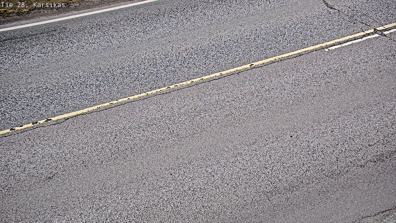 Weather Camera Image Väg 28 Haapavesi, Karsikas, Haapavesi, Pohjois-Pohjanmaa