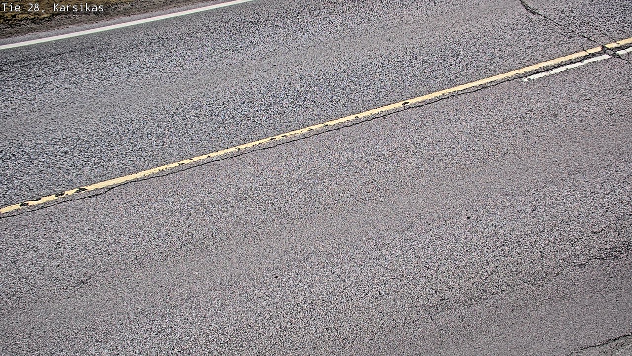Weather Camera Image Väg 28 Haapavesi, Karsikas, Haapavesi, Pohjois-Pohjanmaa