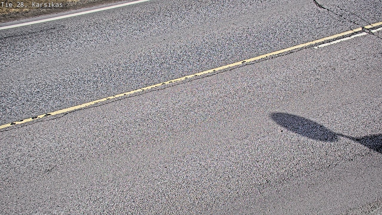 Weather Camera Image Väg 28 Haapavesi, Karsikas, Haapavesi, Pohjois-Pohjanmaa