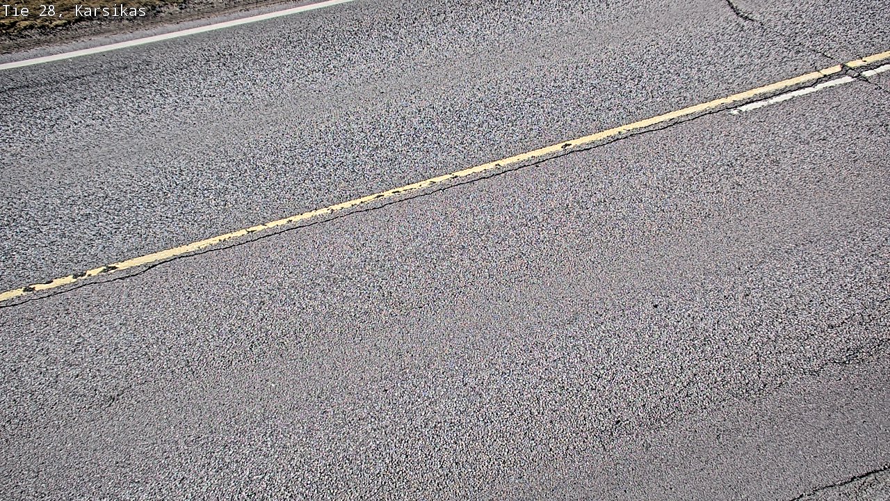Weather Camera Image Väg 28 Haapavesi, Karsikas, Haapavesi, Pohjois-Pohjanmaa