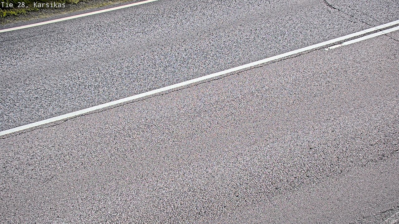 Weather Camera Image Road 28 Haapavesi, Karsikas, Haapavesi, Pohjois-Pohjanmaa