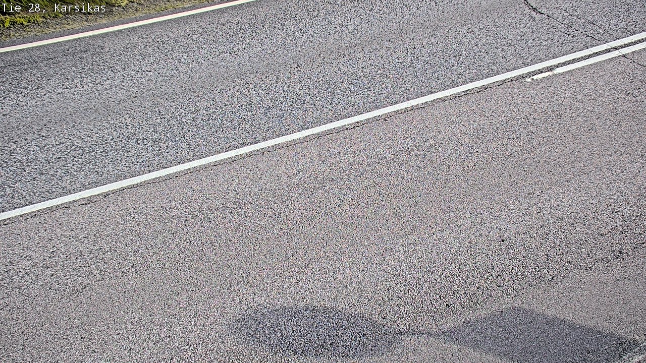Weather Camera Image Road 28 Haapavesi, Karsikas, Haapavesi, Pohjois-Pohjanmaa