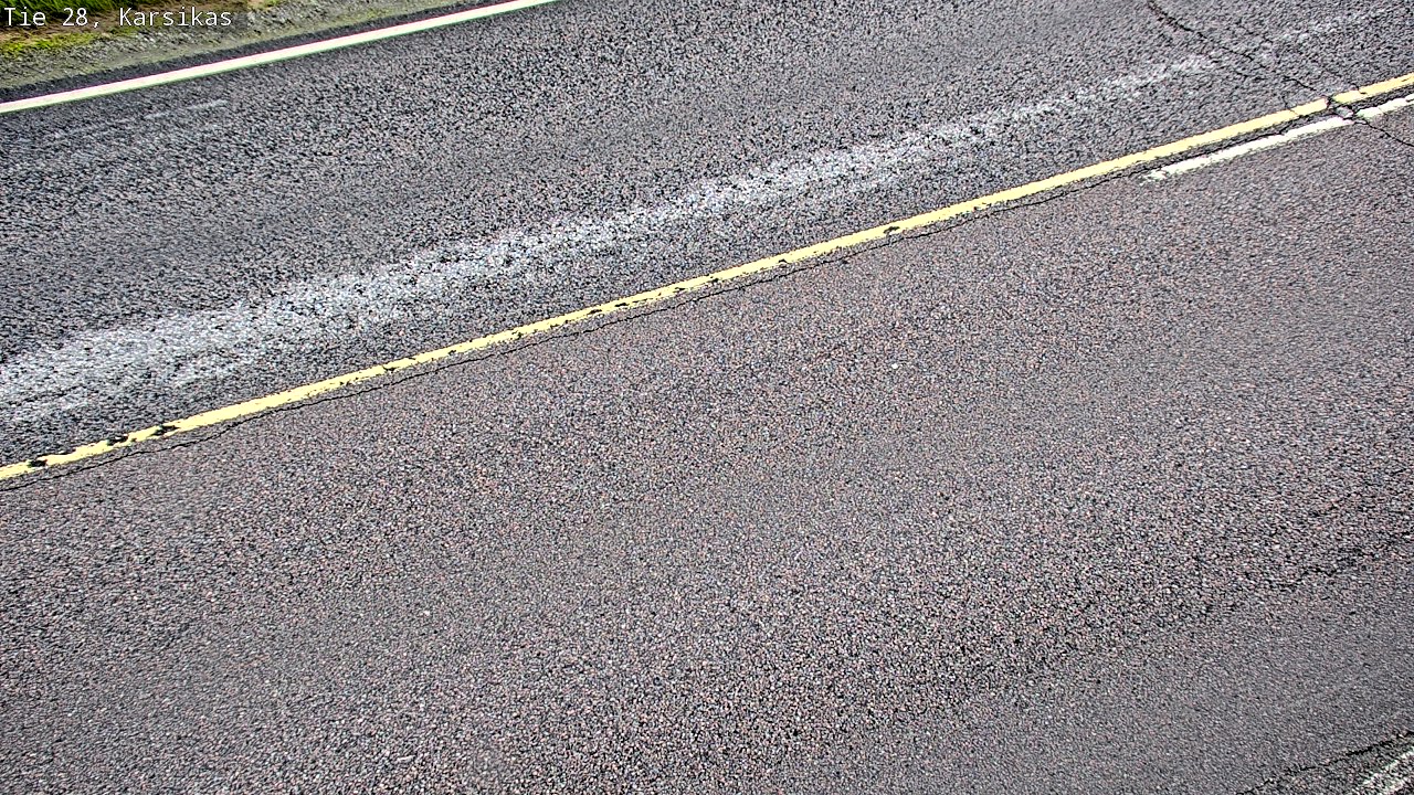 Weather Camera Image Väg 28 Haapavesi, Karsikas, Haapavesi, Pohjois-Pohjanmaa