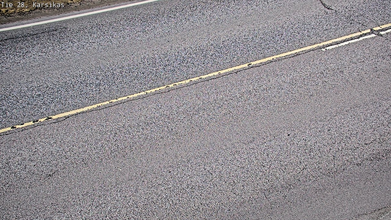 Weather Camera Image Väg 28 Haapavesi, Karsikas, Haapavesi, Pohjois-Pohjanmaa