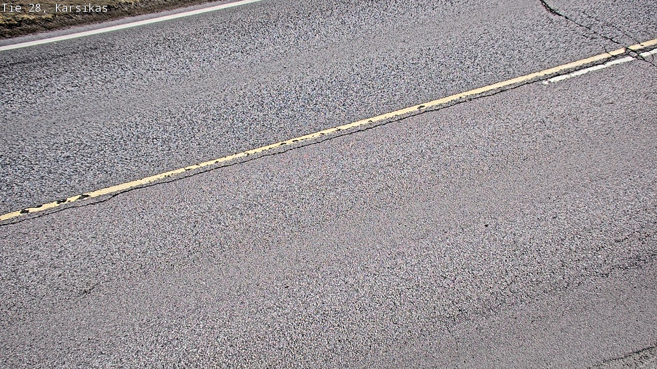 Weather Camera Image Väg 28 Haapavesi, Karsikas, Haapavesi, Pohjois-Pohjanmaa