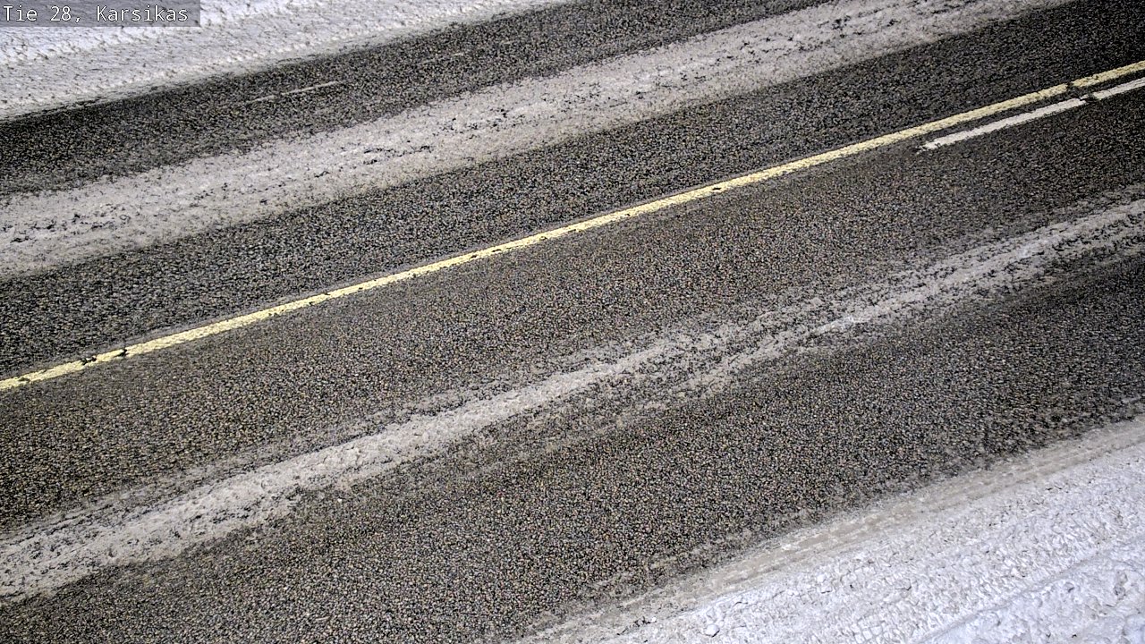 Weather Camera Image Road 28 Haapavesi, Karsikas, Haapavesi, Pohjois-Pohjanmaa