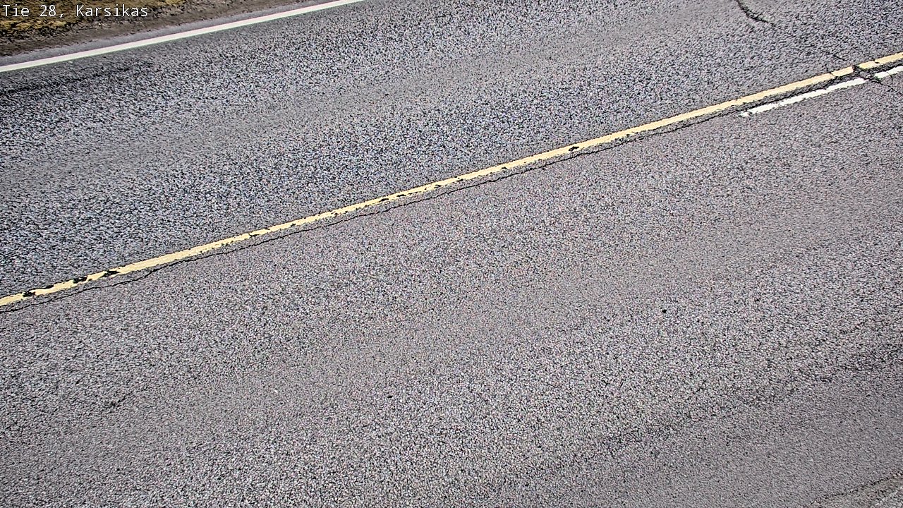 Weather Camera Image Väg 28 Haapavesi, Karsikas, Haapavesi, Pohjois-Pohjanmaa