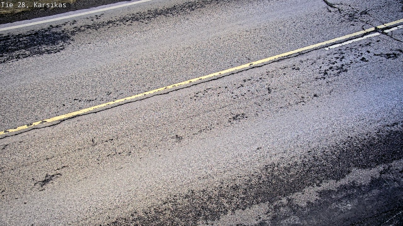 Weather Camera Image Road 28 Haapavesi, Karsikas, Haapavesi, Pohjois-Pohjanmaa