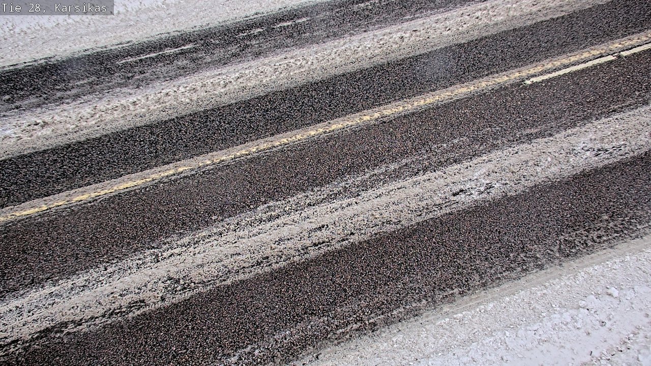 Weather Camera Image Road 28 Haapavesi, Karsikas, Haapavesi, Pohjois-Pohjanmaa